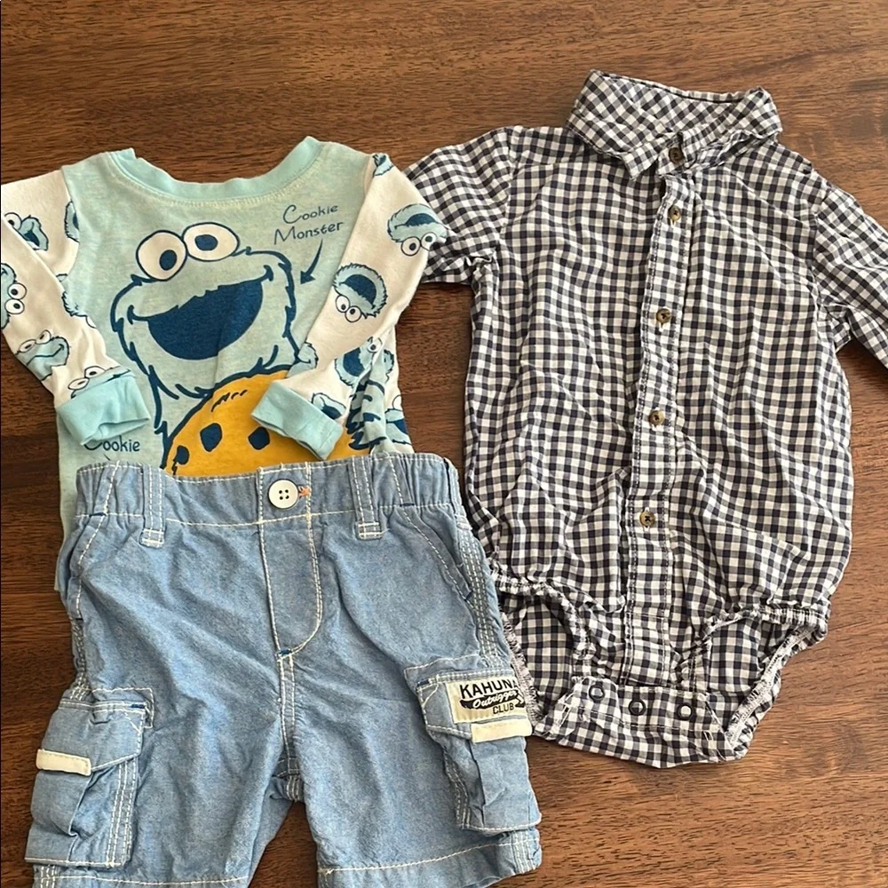 9 month clothing bundle- carters osh kosh